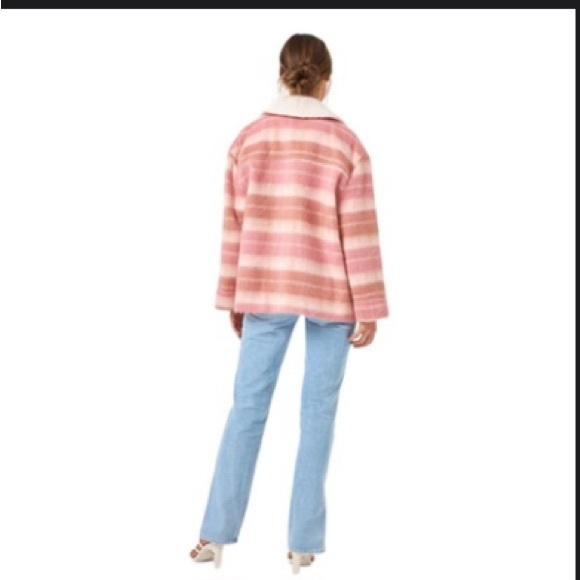 Lspace Plaid About You Jacket NWT in Seashore Oasis Plaid Size Small $264 - Picture 5 of 11